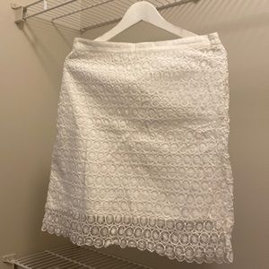 Loft knit pencil skirt